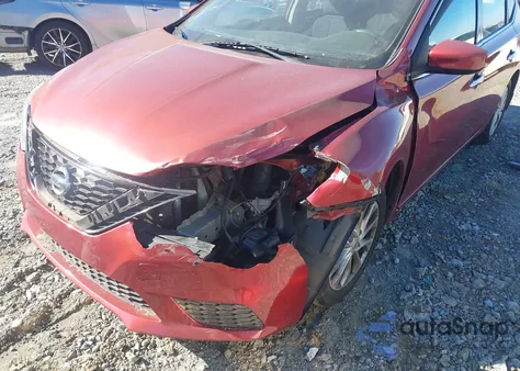 2017 Nissan Sentra Sv from USA, damaged, VIN 3N1AB7APXHY281800